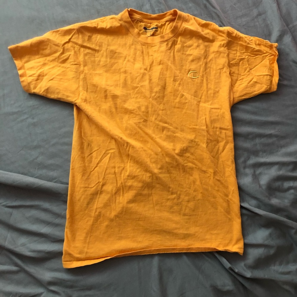 Yellow champion shirt